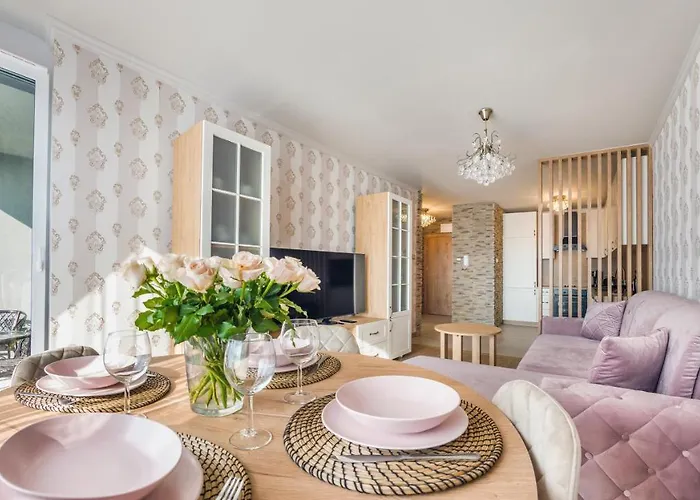 Z 1 Sypialnią Retro Deluxe 60 F Perłowa Przystań - Apartament