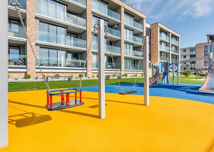 Apartament Z 1 Sypialnią Retro Deluxe 60 F Perłowa Przystań - Kołobrzeg