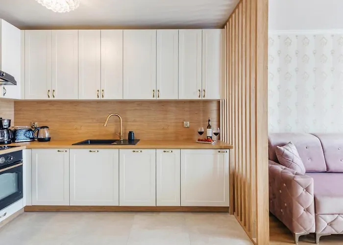 Z 1 Sypialnią Retro Deluxe 60 F Perłowa Przystań - Apartament