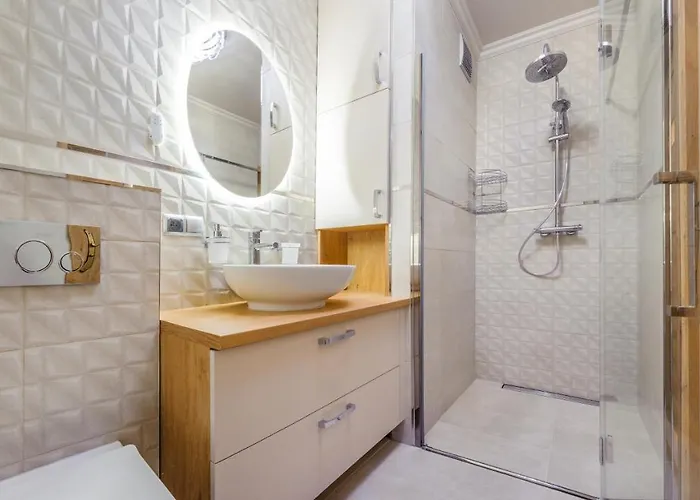 Z 1 Sypialnią Retro Deluxe 60 F Perłowa Przystań - Apartament