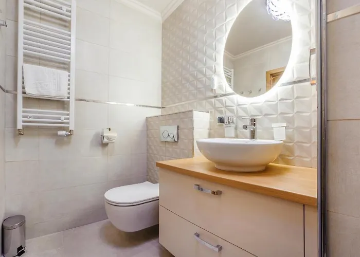 Apartament Z 1 Sypialnią Retro Deluxe 60 F Perłowa Przystań -