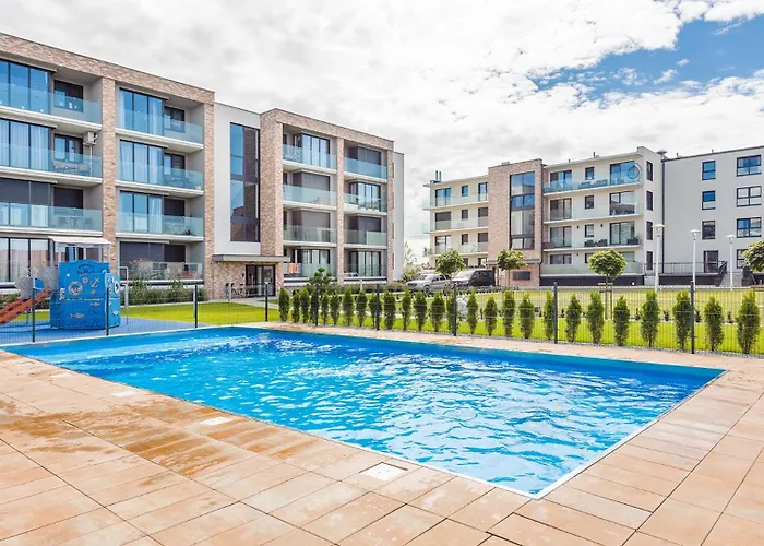 Z 1 Sypialnią Retro Deluxe 60 F Perłowa Przystań - Apartament Kołobrzeg